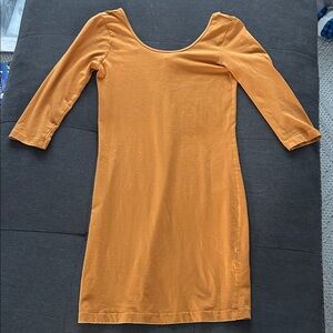 Forever 21 Orange Shirt Long Tunic | Long Orange Shirt | Long Orange Tunic